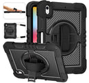 For iPad 11th Gen 2025 (A16)  Kids Shockproof Stand Case Protective Cover w/ Strap