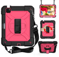 For iPad 9th Gen 10.2'' 2021 Kids Heavy Duty Tough Rugged Strap Case Cover