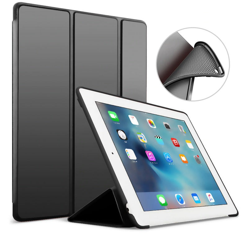 For iPad 10.2 inch 2021 9th Gen Smart Cover Case Soft Silicone Back Apple iPad 9 Generation