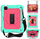 For iPad Air 5 10.9''2022 Kids Heavy Duty Tough Rugged Strap Case Cover