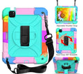 For iPad Air 5 10.9''2022 Kids Heavy Duty Tough Rugged Strap Case Cover