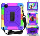 For iPad Air 5 10.9''2022 Kids Heavy Duty Tough Rugged Strap Case Cover