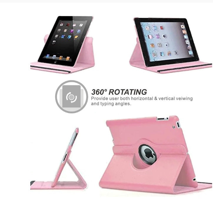 360 Rotate Leather Case Cover For Apple iPad 7th gen 10.2'' 2019