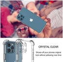 For iPhone 14 Pro Case Clear TPU Slim Light Shockproof Protective Cover