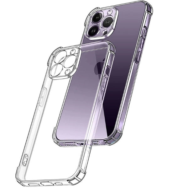 For iPhone 14 Pro Case Clear TPU Slim Light Shockproof Protective Cover
