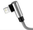1M 2M 3M 90 Degree Fast Charger Lightning USB Charging & Data Sync Cable Lead For iPhone iPad 14 13 12 11