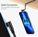 1M 2M 3M 90 Degree Fast Charger Lightning USB Charging & Data Sync Cable Lead For iPhone iPad 14 13 12 11