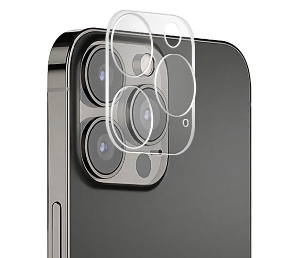 (2 Pack) iPhone 13 Pro Camera Lens Tempered Glass Screen Protector Full