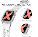 Apple Watch iWatch Band Series 6 5 4 3 2 1 SE Shockproof Bumper Full Case