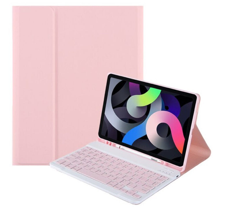 iPad 6th Gen Generation 9.7 Inch Bluetooth Keyboard Case Cover with Pencil Holder