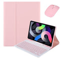 iPad 8th Gen Generation 10.2 Inch 2020 Bluetooth Keyboard Case Cover with Pencil Holder