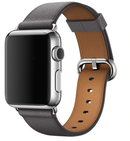 For Apple Watch Series 8 7 6 5 4 3 2 1 Leather Watch Band Strap Bracelet+Classic Buckle