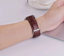 Genuine Leather For Apple Watch Band iWatch Strap Series 8 7 6 5 4 3 2 38 40 42 44mm