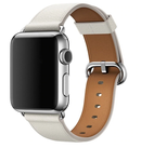For Apple Watch Series 8 7 6 5 4 3 2 1 Leather Watch Band Strap Bracelet+Classic Buckle