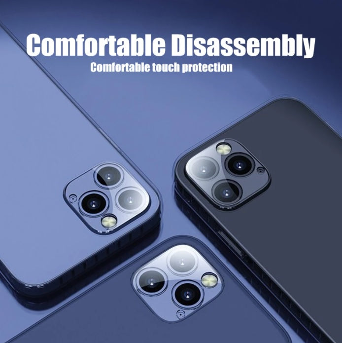 (2 Pack) iPhone 13 Pro Max Camera Lens Tempered Glass Screen Protector Full