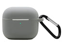 For AirPods 3rd Gen 2021 Shockproof Silicone Slim Cover with hook Case