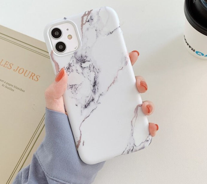 S20 S21U S10 S9 S8 Marble Silicone Shockproof Soft Slim Case Cover For Samsung