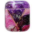 Marble Geometric Design Shockproof Protective For Apple Airpods 1 & 2
