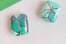 Marble Geometric Design Shockproof Protective For Apple Airpods 1 & 2