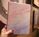 For iPad Air 2 Marble Leather Smart Case Cover