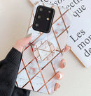 For Samsung S10 Plus S9 S8 Soft TPU Case Marble Shockproof Silicone Gel Cover