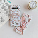 For Samsung S10 Plus S9 S8 Soft TPU Case Marble Shockproof Silicone Gel Cover