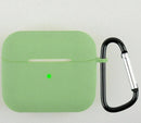 For AirPods 3rd Gen 2021 Shockproof Silicone Slim Cover with hook Case