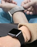 Milanese Magnetic Stainless Steel Band For Apple Watch Series 8 7 SE 6 5 4 3 2