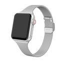 Classic Slim Milanese Loop for Apple Watch Band 8 7 6 5 4 3 2 SE 44/42/40/38