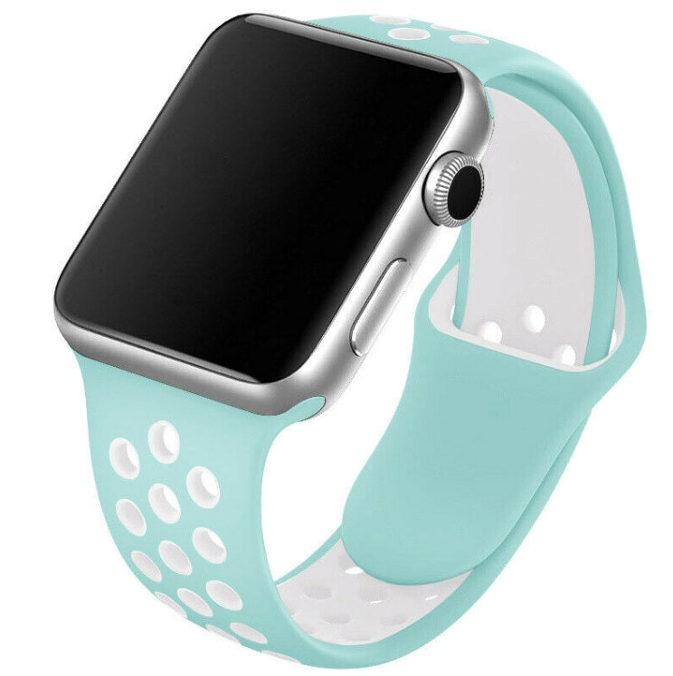 Sport Silicone Strap iWatch Band for Apple Watch Series 7 6 5 432 SE 40 44 38 42