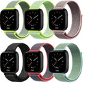 Fitbit Versa 2 1 Lite Nylon Band Sports Woven Loop Watch Strap Wristband Bands