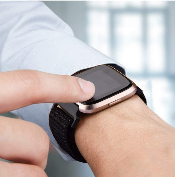 Fitbit Versa 2 1 Lite Nylon Band Sports Woven Loop Watch Strap Wristband Bands
