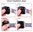 Fitbit Versa 2 1 Lite Nylon Band Sports Woven Loop Watch Strap Wristband Bands