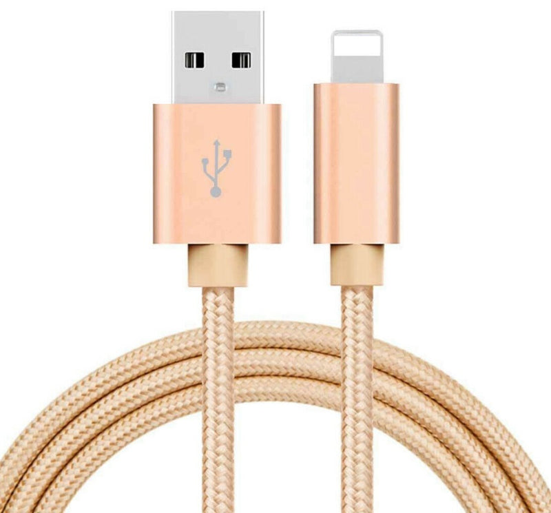 for Apple iPhone iPad 1M 2M 3M Fast Charge Lightning to USB Charger Cord & Data Sync Cable