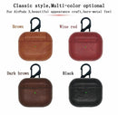 Shockproof Tough Slim Leather Cover For AirPods 3 2021 Earphone Charging Case