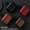 Shockproof Tough Slim Leather Cover For AirPods Pro Earphone Charging Case