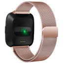 Milanese Loop Mesh Wrist Watch Band for Fitbit Versa 2 1 Stainless Steel Metal Strap