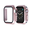 Apple Watch iWatch Series 6 Tempered Glass Screen Protector Case Full Cover 38 40 42 44mm