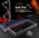 For Samsung Galaxy S21 S20 Ultra S10 S9 S8 Plus Clear Case Heavy Duty Cover