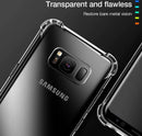 For Samsung Galaxy S21 S20 Ultra S10 S9 S8 Plus Clear Case Heavy Duty Cover