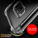 For Samsung Galaxy S21 S20 Ultra S10 S9 S8 Plus Clear Case Heavy Duty Cover