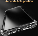 For Samsung Galaxy S21 S20 Ultra S10 S9 S8 Plus Clear Case Heavy Duty Cover