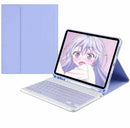 For Samsung Galaxy Tab A8 10.5 2021 SM-X200 X205 Bluetooth Keyboard Case Cover with Pencil Holder