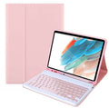For Samsung Galaxy Tab A8 10.5 2021 SM-X200 X205 Bluetooth Keyboard Case Cover with Pencil Holder