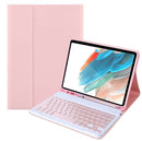 For Samsung Galaxy Tab A8 10.5 2021 SM-X200 X205 Bluetooth Keyboard Case Cover with Pencil Holder