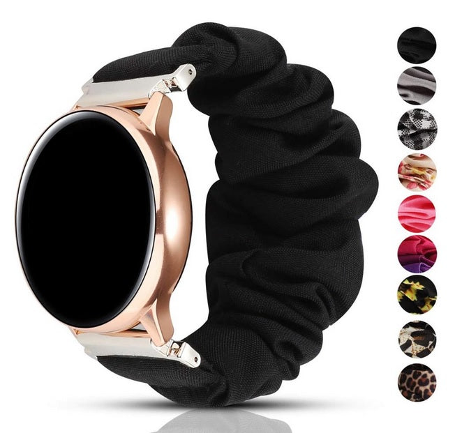 Scrunchie Loop Band Strap For Samsung Galaxy Watch 3 41mm Active 2/1 40/44mm 42m
