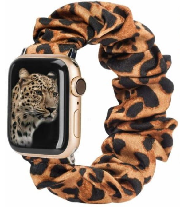Scrunchie Soft Loop Band Strap For Apple Watch Series 8,7,6,5,4,3,2 38/40/41/44/45mm