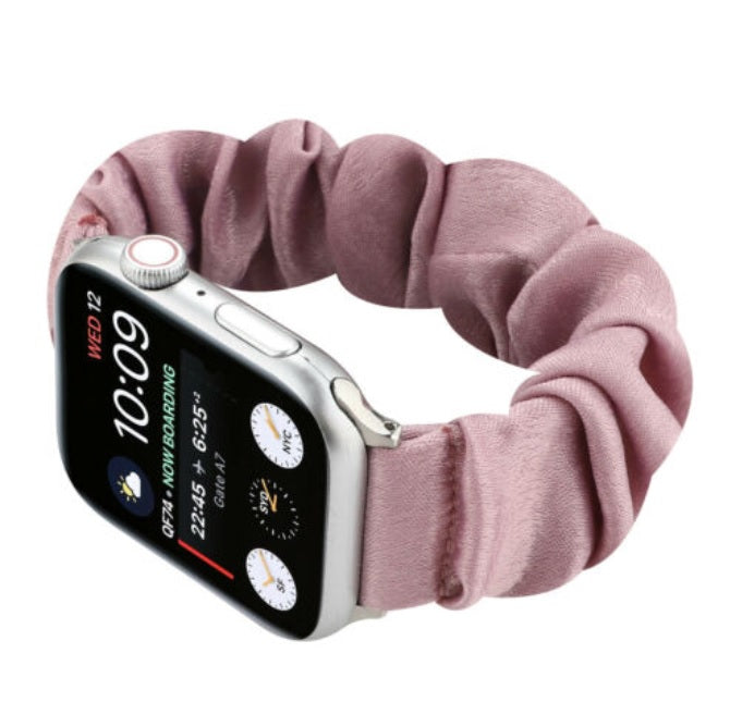 Scrunchie Soft Loop Band Strap For Apple Watch Series 8,7,6,5,4,3,2 38/40/41/44/45mm