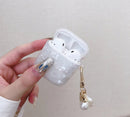 Luxury Glitter Case Shell Keychain Cover For Apple AirPods Pro Protector Case