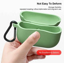 For AirPods 3rd Gen 2021 Shockproof Silicone Slim Cover with hook Case